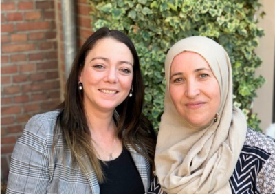 Thuishulpen Rifka en Samila van Axxicom. Thuishulpen Rifka en Samila van Axxicom.