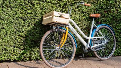 Fiets van een student