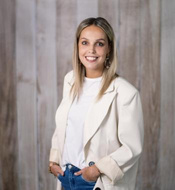 Linsey Smith, teamondersteuner Linsey Smith, teamondersteuner